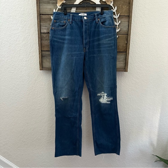 Re/Done Levi’s 90’s high rise loose Blue Jeans Ladies 31‎ NWT - Picture 1 of 9